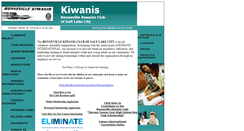 Desktop Screenshot of bonnevillekiwanis.net