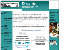 Tablet Screenshot of bonnevillekiwanis.net